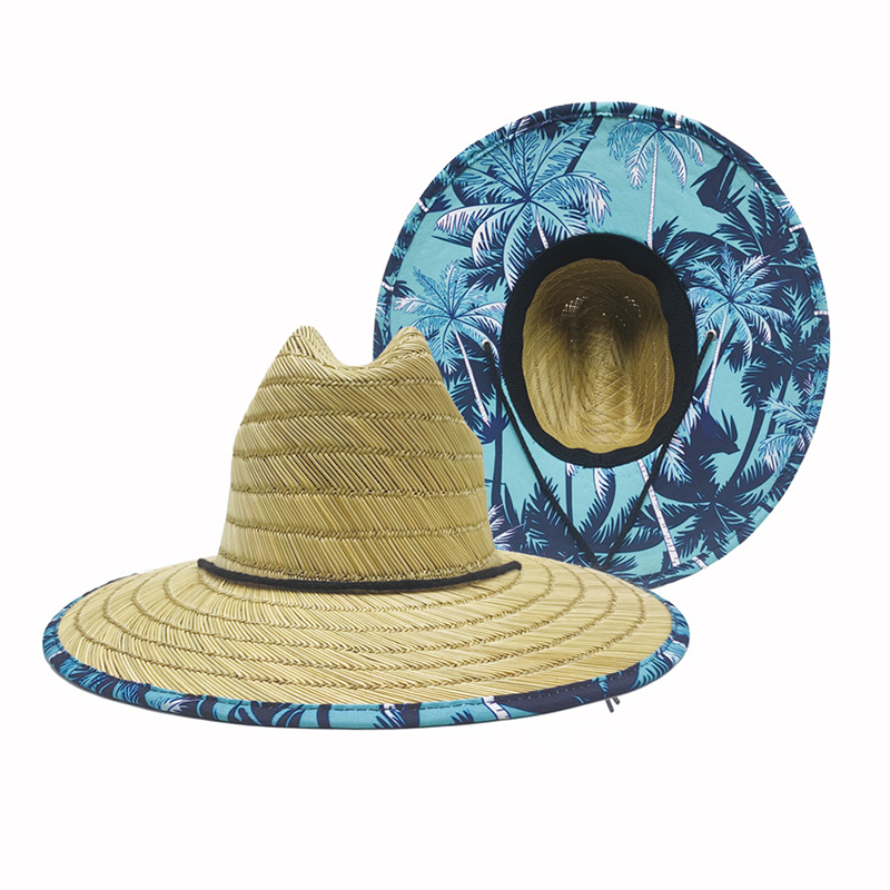 Hawaii Lifeguard Straw Hat