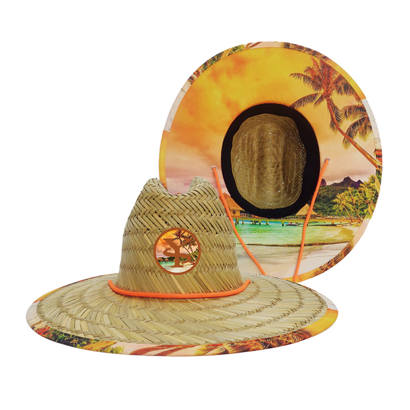 Island Lifeguard Straw Hat