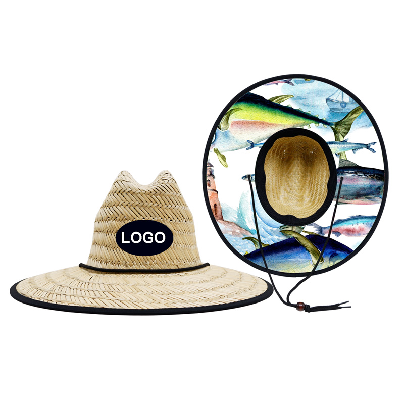 Mens Fishing Straw Hat Mens Fishing Straw Hat