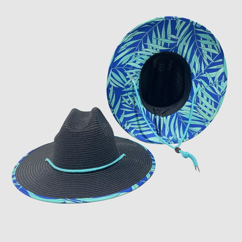 Paper lifeguard straw hat