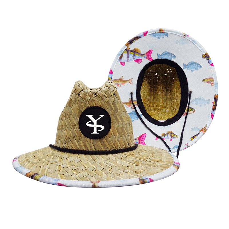 Toddler Boy Lifeguard Straw Hat